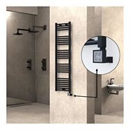 Haiti Elektrikli 600 Watt 400x1500 cm Düz Mat Siyah KTX3 Termostatlı Havlupan
