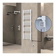 Haiti Elektrikli 600 Watt 500x1500 cm Düz Beyaz KTX3 Termostatlı Havlupan