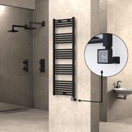 Haiti Elektrikli 600 Watt 500x1500 cm Düz Mat Siyah KTX3 Termostatlı Havlupan