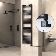 Haiti Elektrikli 600 Watt 500x1800 cm Düz Mat Siyah KTX3 Termostatlı Havlupan