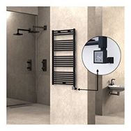 Haiti Elektrikli 600 Watt 600x1200 cm Düz Mat Siyah KTX3 Termostatlı Havlupan
