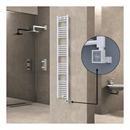 Haiti KTX3 Düz Beyaz 300 Watt 300x1800 cm Termostatlı Elektrikli Havlupan