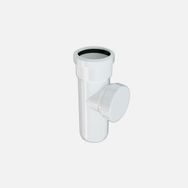 Hakan Boru 110 mm Pvc-U Beyaz Temizleme Borusu