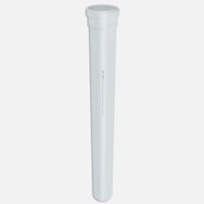 Hakan Boru 110x250 mm Pvc-U Beyaz Dubleks Atık Su Borusu