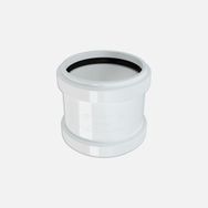 Hakan Boru 50 mm Beyaz Pvc-U Kayar Manşon