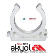 Hakan Plastik 25 mm PPRC Tekli Kelepçe