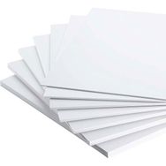 Hakel 10x100 cm 3 mm Beyaz Dekota Levha Pvc Foam Foreks Levha Maket Malzemesi