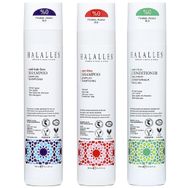 Halalles İşlemli Kuru Saçlar 3x300 ml Saç Dökülmesine Karşı Şampuan