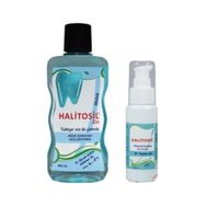 Halitosil 50 ml Dil Macunu + 400 ml Ağız Kokusu Önleyici