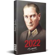 Halk Kitabevi 2022 Siyah Önder Atatürk Ajanda