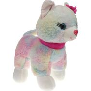 Halley PL62555 30 cm Pembe Tokalı Kedi Peluş
