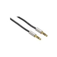 Hama 80869 3,5Mm Alu Line Altın Uçlu 2M Ses Kablosu, Gümüş Gri