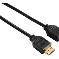 Hama HM.205002 Altın Uç 1.5 m Siyah HDMI Kablo