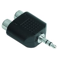 Hama Stereo 3.5 Fiş 2RCA Soket Çevirici Adaptör