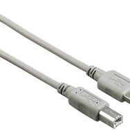 Hama USB 2.0 A Fiş B 1.5 mt Gri Yazıcı Kablosu