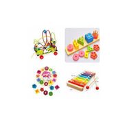 Hamaha 4 in 1 Geometrik Saat 8 Notalı Selefon Helezon Geometrik Şekiller