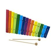 Hamaha Eğitici Ahşap Oyuncak 15 Notalı Gökkuşağı Ahşap Ksilofon Müzik Aleti