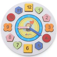 Hamaha HMH-093 Ahşap Eğitici Geometrik Bul Tak Saat