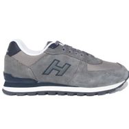 Hammer Jack 10219250 Peru Gri Lacivert Ortopedik Günlük Deri Erkek Spor Ayakkabı