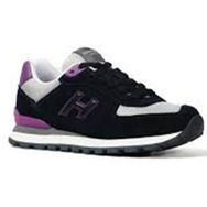 Hammer Jack 19250 Lacivert Mor Hakiki Deri Unisex Spor Ayakkabı