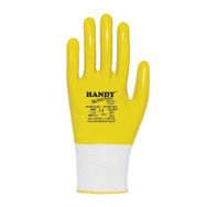 Handy H1601 Nitril Tam Kaplama Sarı No:9 İş Eldiveni