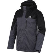 Hannah Sigfred 3 in 1 Mel - Anthracite Outdoor Ceket