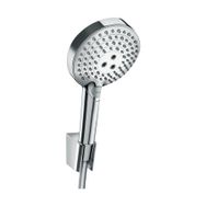 Hansgrohe 27669000 120 3 Jet Powderrain 125 cm Duş Hortumu İle Raindance Select S Duş Askı Seti