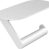 Hansgrohe 27928700 Wallstoris Raflı Satin Beyaz Tuvalet Kağıtlığı