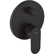 Hansgrohe 71466670 Satin Siyah Vernis Tek Kollu Banyo Bataryası