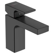 Hansgrohe 71561670 Vernis Shape 100 Kumandalı Satin Siyah Lavabo Bataryası