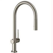 Hansgrohe 72800800 Talis M54 Paslanmaz Çelik Eviye Bataryası