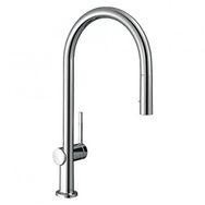 Hansgrohe HG72800000 210 Çekilebilir El Duşu 2 Jet Krom Talis M54 Tek Kollu Eviye Bataryası