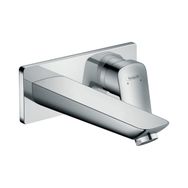 Hansgrohe Logis Tek Kollu Ankastre Duvara Monte 19.5 cm Gaga Krom Lavabo Bataryası