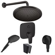 Hansgrohe Talis E Satin Siyah Ankastre Duş Seti