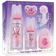 Hanymish 650 Pembe Yenidoğan Hediye Seti