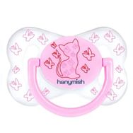 Hanymish No1 - Pembe 109 Şeffaf Damaklı Emzik