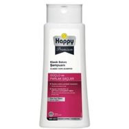 Happy 500 ml Premium Güçlü ve Parlak Saçlar Klasik Bakım Şampuanı