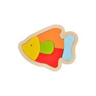 Happy Junior Montessori Eğitici Oyuncak Bul-Tak Balık - . - Çok Renkli