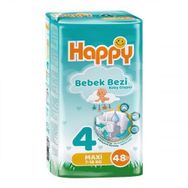 Happy No:4 Maxi 48 Adet Bebek Bezi