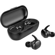 Happy World Shopping Y30 Tws Siyah Kablosuz Kulaklık Bluetooth 5.0 Kulakiçi Gürültü Önleyici Stereo Müzik Kulak İçi Kulaklık