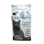 Happy4Pets Compact Actived Carbon İnce Taneli 10 lt Topaklaşan Kedi Kumu