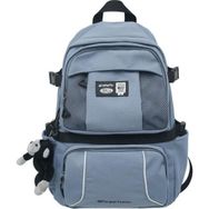 Happylifee GZ6684 Mavi Kampüs Öğrenci Unisex Okul Çantası