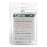 Hard Steel 060671-012 Düz Makine Siyah 100 Adet Ayak Vidası