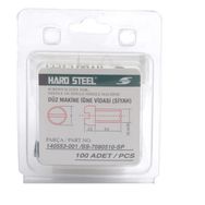 Hard Steel 140553 (SS-7080510-TP) Düz Makine Siyah 100 Adet İğne Vidası