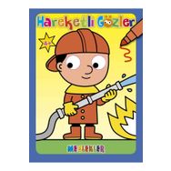 Hareketli Gözler - Meslekler - 0-6 Yaş Yayınları