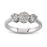 Harem Altın CORY18 0.39 ct Coronet Pırlanta Yüzük