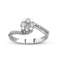 Harem Altın CORY27 0.48 ct Coronet Pırlanta Yüzük