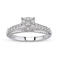 Harem Altın CORY3 0.53 Ct Coronet Pırlanta Yüzük