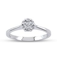 Harem Altın CORY6 0.25 Ct Coronet Pırlanta Yüzük