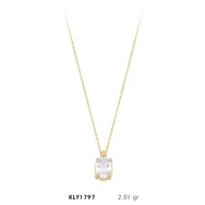 Harem Altın KLY1797 14 Ayar Oval Kolye